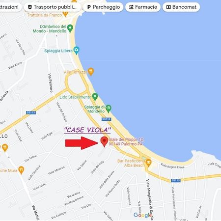 Apartmán Casa Viola Elegante E Sul Mare Di Mondello Palermo Exteriér fotografie